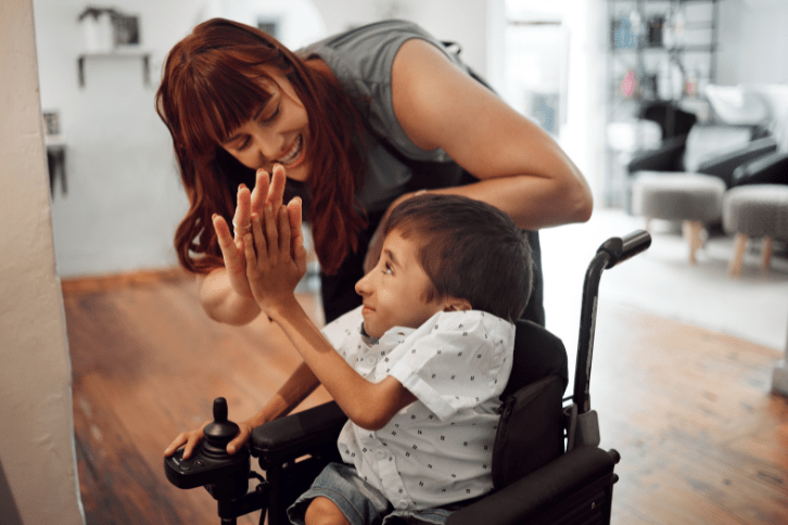 family kids garde enfant handicap près de clermont ferrand